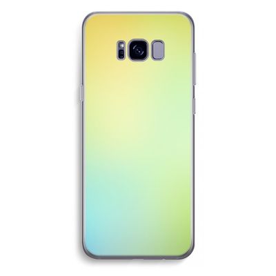 Minty mist pastel: Samsung Galaxy S8 Plus Transparant Hoesje