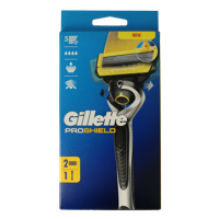 Gillette Proshield yellow razor 2 Stuks