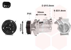 Van Wezel Airco compressor 4300K495