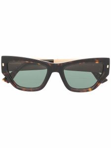 DSQUARED2 EYEWEAR lunettes de soleil à monture papillon - Marron