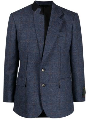 marina yee blazer Darts à design asymétrique - Bleu