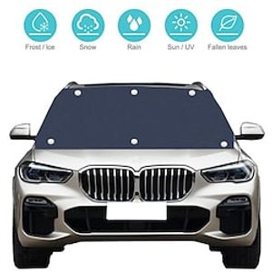 Starfire 210120 cm magnetische auto zonnescherm protector auto voorruit zonnescherm cover auto voorruit zonnescherm protector auto accessoires Lightinthebox