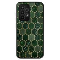 Samsung Galaxy A53 hoesje - Kubus groen