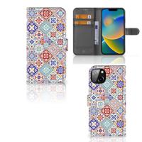 iPhone 14 Plus | Bookcase | Tiles Color