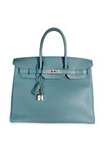 Hermès Pre-Owned sac à main Birkin 35 (2013) - Bleu - thumbnail