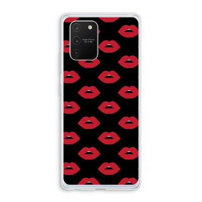 Lips: Samsung Galaxy S10 Lite Transparant Hoesje