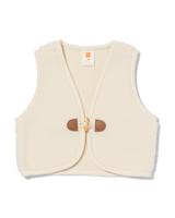HEMA Babygilet Teddy Ecru (ecru) HEMA Babygilet Teddy Ecru (ecru)