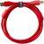 UDG U95003RD audio kabel USB 2.0 A-B recht rood 3m UDG U95003RD audio kabel USB 2.0 A-B recht rood 3m