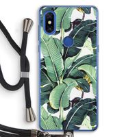 Bananenbladeren: Xiaomi Mi Mix 3 Transparant Hoesje met koord