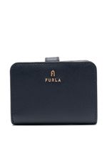 Furla portefeuille en cuir à plaque logo - Bleu