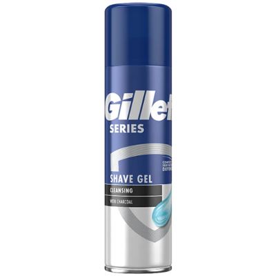 Gillette Series Scheergel - Cleansing with Charcoal - 200 ml Gillette Series Scheergel - Cleansing with Charcoal - 200 ml