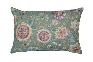 Pip Studio Pip Studio Viva Las Flores Quilted Cushion Green 45x70 cm