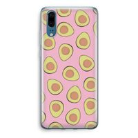 Dancing avocados: Huawei P20 Transparant Hoesje