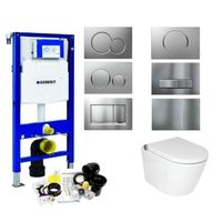 Geberit UP320 Toiletset Set59 RapoWash Douchewc met Sigma Drukplaat