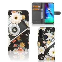 Motorola Moto G Pro | Telefoonhoesje met foto | Vintage Camera | Portemonnee hoesje