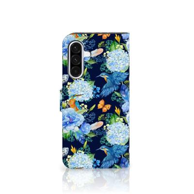 Telefoonhoesje | Met pasjeshouder | voor Samsung Galaxy A36 IJsvogel