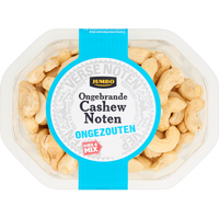 Jumbo ongebrande En Ongezouten Cashewnoten 140g