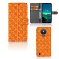 Nokia 1.4 | Telefoon Hoesje | Batik Oranje