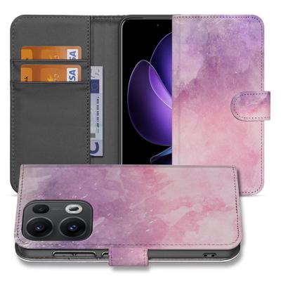 Hoesje OPPO Reno 13 Pro Pink Purple Paint Hoesje OPPO Reno 13 Pro Pink Purple Paint