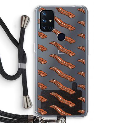 Bacon to my eggs #2: OnePlus Nord N10 5G Transparant Hoesje met koord