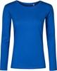Promodoro XO1565 Women´s Roundneck T-Shirt Long Sleeve - Azur Blue - XS
