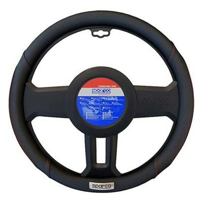 Stuurhoes Sparco SPC1113BK Zwart Rood (Ø 36 - 38 cm)