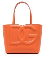 Dolce & Gabbana petit sac cabas en cuir à logo DG - Orange