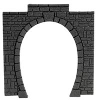 Noch 60010 H0 Tunnelportaal enkelspoor, 2 stuks