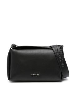 Calvin Klein sac porté épaule à logo embossé - Noir