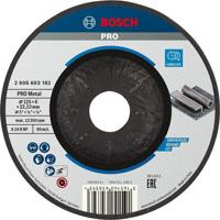 Bosch Accessoires afbraamschijf gebogen standard for metal a 24 p bf, 125 mm, 22,23 mm, 6,0 mm - 2608603182