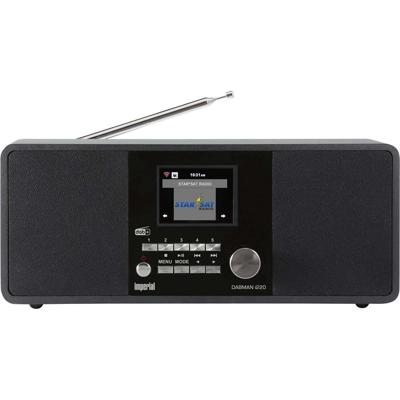 Nedis DABMAN i220 BT DAB+ / FM internetradio met bluetooth Zwart - 22-286-00