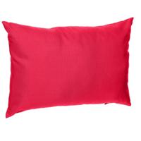Hesperide Sierkussen - 30 x 50 cm - rood - polyester - uv/waterbestendig - binnen/buitenkussens