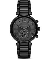 Horlogeband Michael Kors MK6297 Staal Zwart 20mm