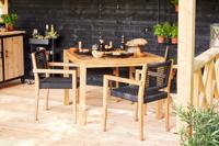 Teak tuintafel vierkant Tuindeco - Tuindeco