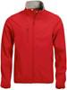 Clique 020910 Basic Softshell Jacket - Rood - XS