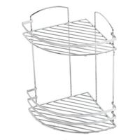 Plieger Solid hoekplanchet 2 laags draadmodel chroom 4784350 - thumbnail