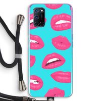 Bite my lip: Oppo A72 Transparant Hoesje met koord