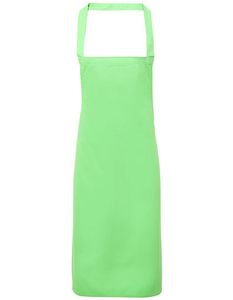 Premier Workwear PW102 100% Organic Cotton Bib Apron (No Pocket)