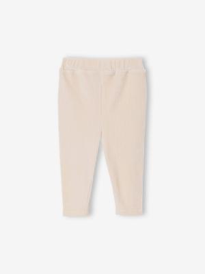 Babylegging in ribfluweel vanille