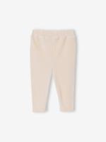 Babylegging in ribfluweel vanille