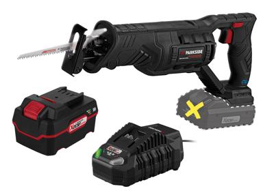 PARKSIDE PERFORMANCE Accu-reciprozaag 20 V met 4 Ah accu en 4,5 A lader PARKSIDE PERFORMANCE Accu-reciprozaag 20 V met 4 Ah accu en 4,5 A lader