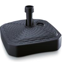 Prosperplast Parasolvoet - vierkant - rotan - antraciet - 12L