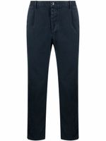 Incotex pantalon chino à coupe slim - Bleu