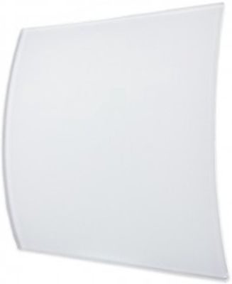 Whisper Design Ventilatierooster Vierkant (afvoer & Toevoer) Ø125mm - Kunststof - Wit