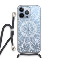 Roses Are Red: iPhone 13 Pro Transparant Hoesje met koord