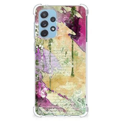 Back Cover Samsung Galaxy A73 Letter Painting Back Cover Samsung Galaxy A73 Letter Painting