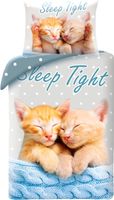 Animal Pictures Dekbedovertrek Sleep Tight kittens 140 x 200 cm 70 x 90 cm - Katoen - thumbnail