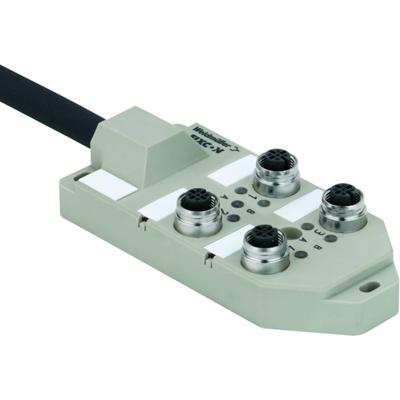 Weidmüller SAI-6-M 5P M12 ECO UT 1892091000 Passieve sensor/actorbox Verdeler met M12 bus 2 stuk(s)
