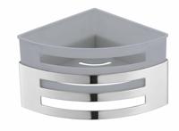 Design shampoo korf hoek model RVS gepolijst