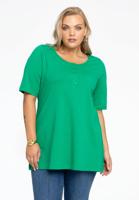 Yoek Tuniek flare fit | Groen | Maat 50/52
